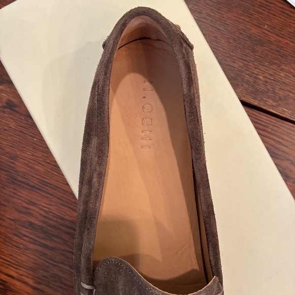 M. Gemi The Felize driving moccasin Mushroom 40.5 - Picture 7 of 8